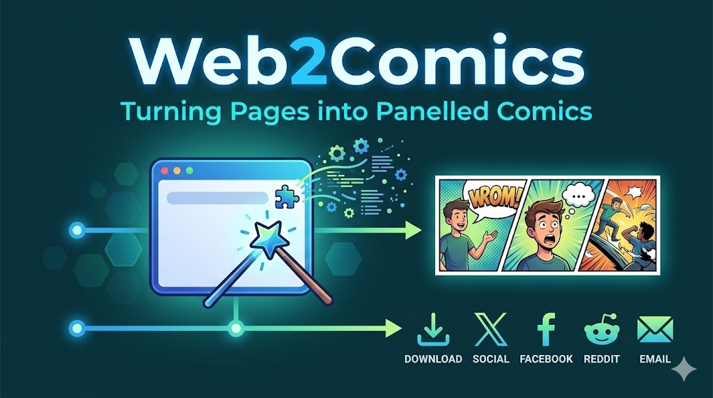 Web2Comics banner